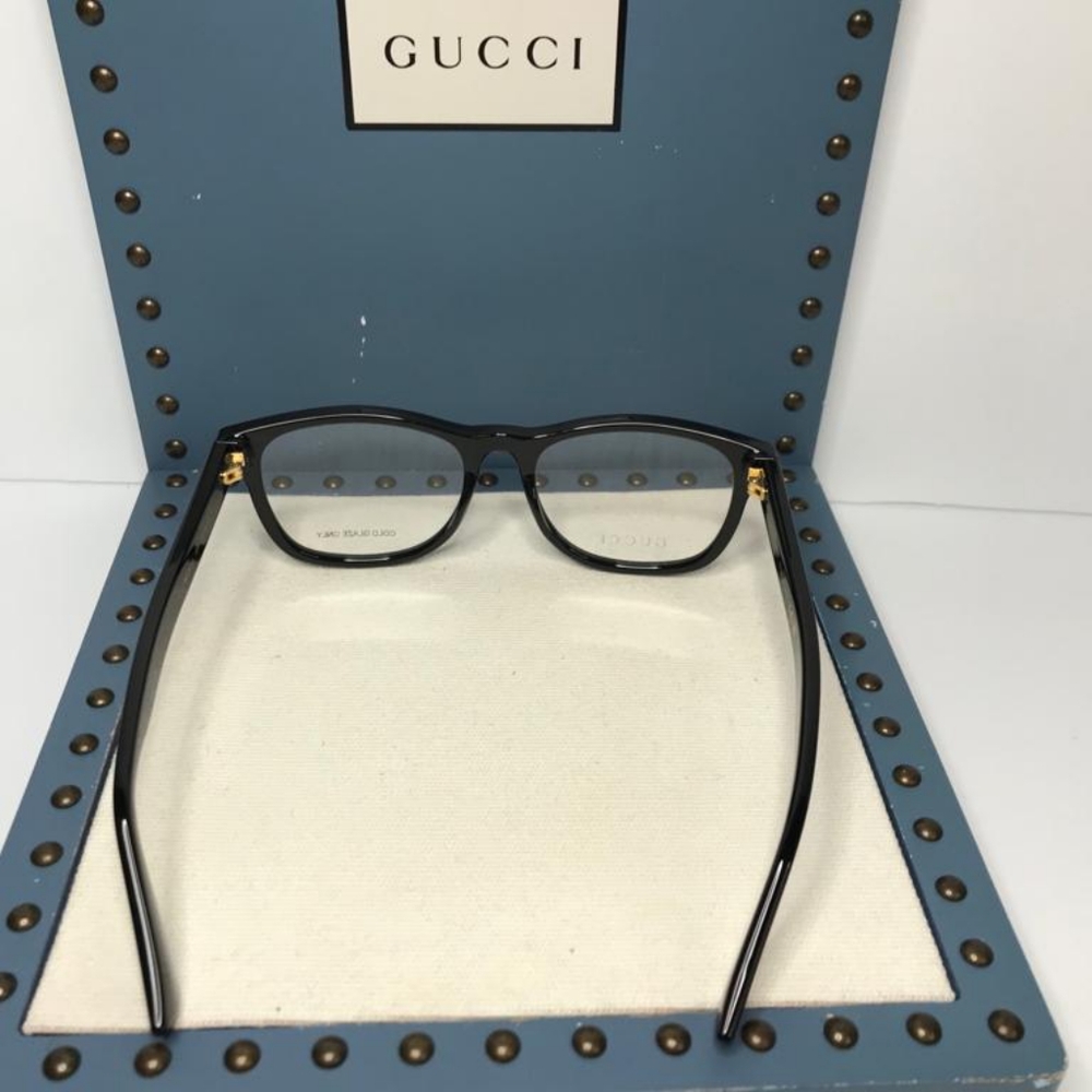 New 💯 Authentic Gucci Demo Square Men's Eyeglasses GG1344O 005 - Picture 7 of 12